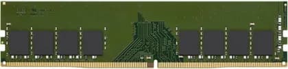 Kingston ValueRAM 8GB DDR4 Desktop Memory, 3200MT/s Memory Speed, CL22 CAS Latency, 1.2V Memory Voltage, 288 Pins, Non-ECC, Green | KVR32N22S8/8