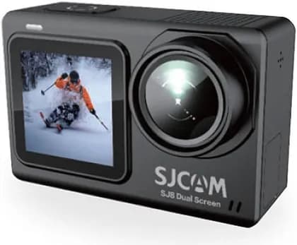 SJCAM SJ8 Dual Screen Action Camera, 2.33" Touch Screen 4K 30FPS 12MP, Waterproof , WiFi, Night Vision, H.264/H.265 Video Encoding, 1200mAh Li-ion Battery, Black | SJ8