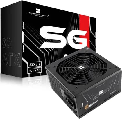 ThermalRight SG-850 SG Series ATX Power Supply, 850W, 80 Plus Gold, Full Modular, 120mm Fan, OPP/OVP/OTP/OCP/SCP/UVP, MTBF 100K Hours, Black | TR-SG850