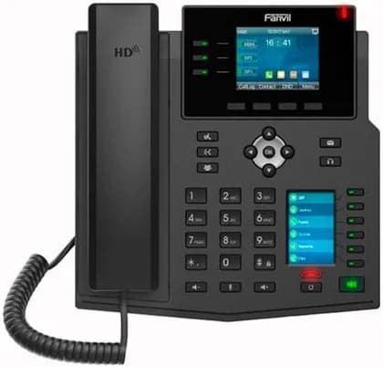 Fanvil X4U v2 IP Phones 12 SIP Lines 2.8" (240x320) Color Display, PoE and Gigabit Ethernet Bluetooth via USB Dongle