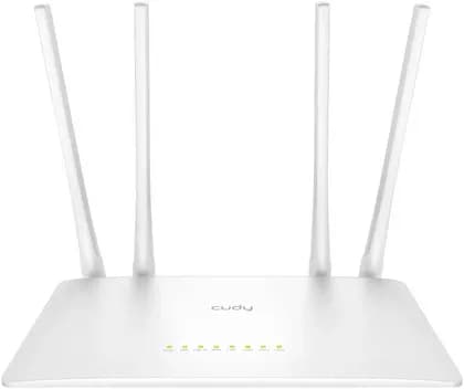 Cudy WR300S WiFi Router, 300 Mbps Wi-Fi, 5x Fast Ethernet Ports, Covers 90 m (950 ft ), Router/AP/RE/WISP/Client/Mesh Modes, VPN Client of WireGuard, PPTP, L2TP, White | WR300S 1.0