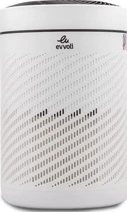 Evvoli 27W Air Purifier, With True HEPA Filter, For Home Dust Smoke Pet Hair, With Timer, Sleep Mode, White | EVAP-27W