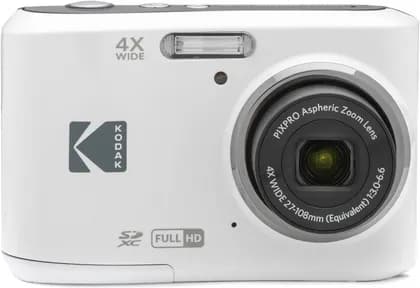 Kodak PIXPRO FZ45 16.4 Megapixel Digital Camera, 2.7" LCD, 16.35 MP Sensor, 4x Optical Zoom, Wide Shooting Modes, Face & Pet Detection, Digital Image Stabilization, White | FZ45WH