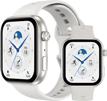 HONOR Choice Watch 2i Smartwatch, 1.85″ AMOLED Display, 14-Day Battery, Bluetooth Calling, Heart Rate & SpO Monitoring, 109 Sports Modes, IP68 Water-Resistant, Android & iOS, White | Watch 2i