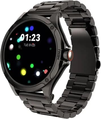 TCH HD2 Hero 2 Smartwatch, 1.43 Inch AMOLED HD Display, Bluetooth Call/Message, 150+ Sports Modes, Heart Rate, SpO2 & Sleep Monitor, IP68 Waterproof, Fitness Watch, Black | HD2