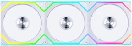 Lian-Li UNI FAN SL Wireless Case Fan, 120mm Fan Size, 2000 RPM Fan Speed, 64.05 CFM Airflow, Fluid Dynamic Bearing Type, PBT Material, Pack of 3, Black | G99.12SL1W3W.00