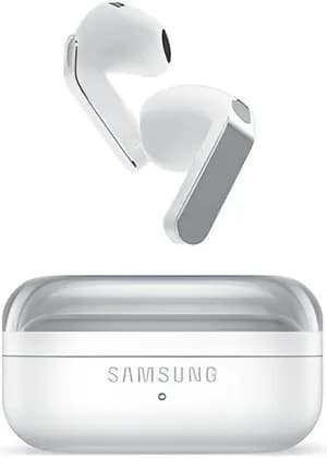 SAMSUNG Galaxy Buds 4 In-Ear Earbud, 6 Microphone, Active Noise Cancellation, 360 Audio Head Tracking, Adaptive Noise Control, Bluetooth v6.1, Up to 30 Hours Music Playback, White | SM-R540NZWAMEA