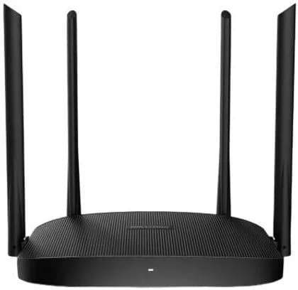 Hikvision AC1200 Wireless Router, 1167Mbps with 4 High Gain Antennas, MU-MIMO, Beamforming, 5GHz WiFi, Guest Network & Multiple Modes Support, Black | DS-3WR12C