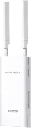 Mercusys MB118-4G Outdoor 4G LTE N300 Router, 150Mbps LTE Cat4, 300Mbps 2.4GHz, Nano SIM, PoE 802.3af/at, IP65, 6kV Lightning Protection, Pole/Wall/Window Mount, 32 Devices | MB118-4G