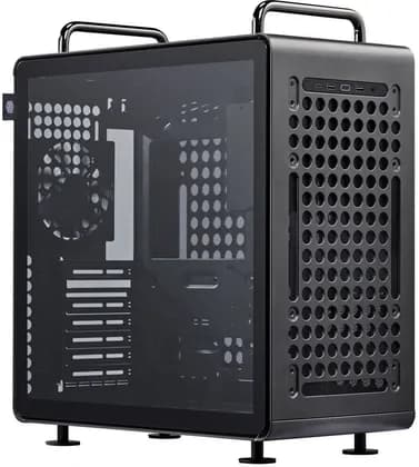Cooler Master QUBE 540 ATX Mid-Tower Case, 1x 120mm Black Pre-installed Fan, Up to 360mm Radiator Support, 7x Expansion Slots, Steel Frame & Windowed Side Panel, Stardust Iron | Q540-MGNN-S00