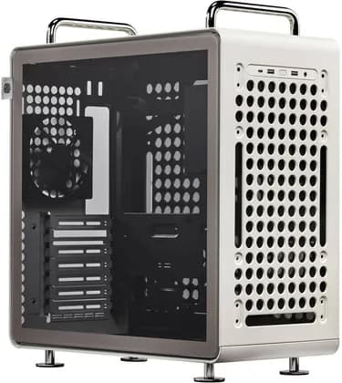 Cooler Master QUBE 540 ATX Mid-Tower Case, 1x 120mm Black Pre-installed Fan, Up to 360mm Radiator Support, 7x Expansion Slots, Steel Frame & Windowed Side Panel, Moonstone | Q540-LGNN-S00