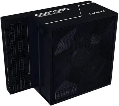 Lian-Li EDGE GOLD Fully Modular Power Supply, 750W Power, 80 PLUS Gold Efficiency, 120mm FDB Fan Type, Active PFC, ATX 3.1 Form Factor, 2000 RPM Fan Speed, Black | G9P.EG0750G.B000.UK