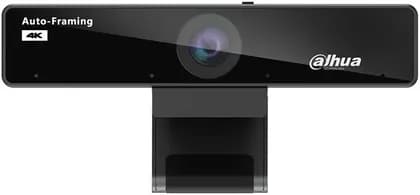 Dahua 8MP Webcam, Built-in Microphone, 4k Resolution at 25 fps, Unified Interface USB 2.0, 120 Degree Ultra Wide Angle, 3 Meter Cable Length, Black | HTI-UC390