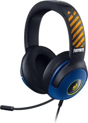 Razer Kraken V3 X Wired USB Gaming Headset - Fortnite Edition, 40mm TriForce Drivers, Chroma RGB Lighting, HyperClear Cardioid Mic, 7.1 Surround Sound, 285g Lightweight, Blue | RZ04-03750500-R3M1