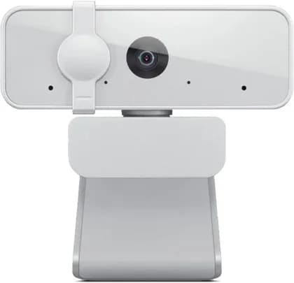 Lenovo 300 FHD Webcam, DFOV 95° Camera FOV, Wired Connectivity, Pan & Tilt Adjustability, Two Build-in Mic, MJPEG YUY2 Video Coding, White | GXC1B34793 / GXC1E71383