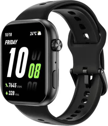 HONOR CHOICE INFOWEAR Watch 2i Smartwatch, 1.85" AMOLED Display, 109 Sports, One-Tap Health Check, Bluetooth Call, Quick-Release Strap, 330mAh Battery, Black | KCH-WB01