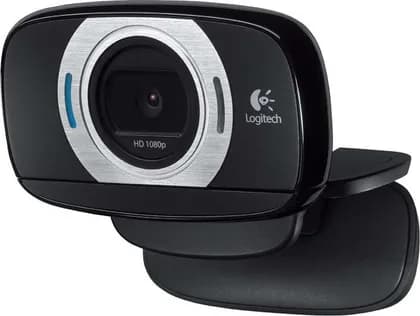 Logitech C615 HD Laptop Webcam with Fold-and-Go Design, 360-Degree Swivel, 1080p Camera | 960-001056