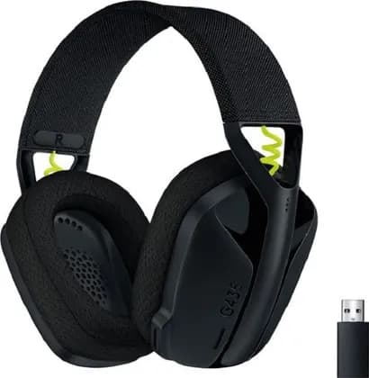 Logitech G435 Lightspeed & Bluetooth Wireless Gaming Headset, 45 Ohms Impedance, Up to 10 meters Wireless Range, 20 Hz-20 KHz Frequency Range, Battery Life up to 18H, Black | 981-001050