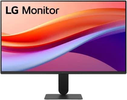 LG 24U411A-B Monitor, 24" IPS Display, FHD Resolution, 120Hz Refresh Rate, 1ms (MBR) Response Time, Motion Blur Reduction Technology, Dynamic Action Sync, Slim Stand, Black | 24U411A-B.AMAQ