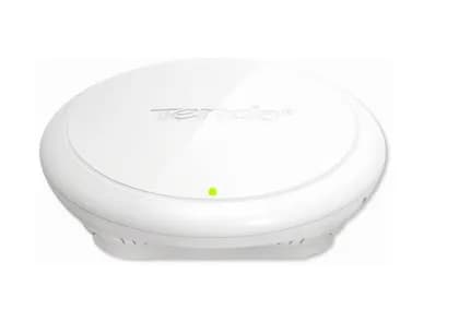 Tenda I12 300 Mbps Ceiling AP, 2.4GHz, Max 20 Clients, 400mw Power, IEEE 802.3at Compliant, VLAN Tagging, White. | I12