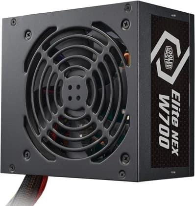 Cooler Master Elite NEX 700W 230V Non Modular Power Supply, 80 Plus Standard Certified, Active PFC & Dual Forward Topology Design, 120mm Sleeve Fan, UK Plug, Black | MPW-7001-ACBW-BUK