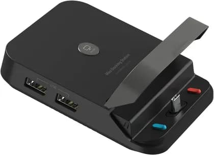 J5create JCD620 Mini Docking Station, 4K HDMI Output, 1080p@60Hz Gaming Support, 2x USB Type-A Ports, Gigabit Ethernet, USB-C PD 100W Pass-Through Charging, One-Touch Display Switch, Black | J5-JCD620