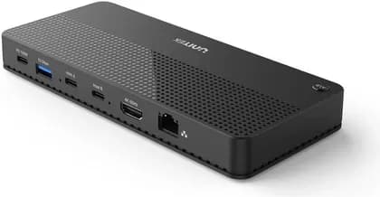 UNITEK USB-C 4K KVM Docking Station, 4K@60Hz Resolution, 100W Power Delivery, 2x 5Gbps + 1x 10Gbps USB-A, 2x 10Gbps + 1x 10Gbps USB-C, KVM, Black | D1077A