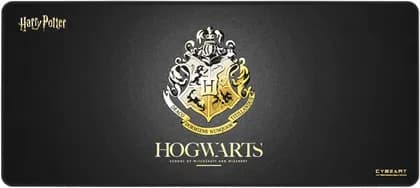 Cybeart Hogwarts Rapid Mouse Pad, Exclusive Micro-woven Cloth, Spill Proof Surface, Never Fray Edges with Reinforced Stitching, Esports Grade Never-Slip Base, XXL, Black | HGWRTSRPD