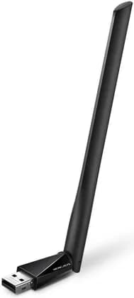 Mercusys MA30H AC1300 Wi-Fi 5 High-Gain Dual Band USB Adapter, 867Mbps 5GHz, 400Mbps 2.4GHz, MU-MIMO, 1x High-Gain 5dBi Antenna, USB 2.0, Pre-Loaded Driver, Plug & Play, WPA3, Win 10/11 | MA30H