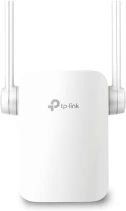TP-Link AC750 Wi-Fi Range Extender, 750Mbps Speed, 2.4GHz Band and 5GHz Band, 7.2W Power Consumption, 100-240V-50/60Hz Input Power, WPS Button, RESET Button, White | RE205