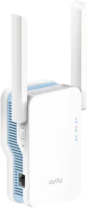 Cudy AC1200 Mesh Wi-Fi Range Extender, MT7628A+MT7613B Chipset, 64MB DDR2 RAM, 8MB NOR ROM, Up to 150m (492 ft) Range, 867Mbps 5GHz Wi-Fi Speed, 2x Fixed Wi-Fi Antennas, AC Plug, White | RE1200