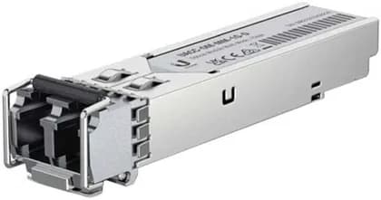 Ubiquiti Networks LC Multi-Mode SFP Optical Module Transceivers, Duplex LC, Up to 1.25 Gb/s Throughput, MM Fiber, up to 550m Range, Pack of 1 | UACC-OM-MM-1G-D