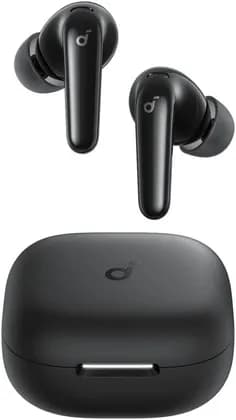 Anker Soundcore R60i NC True Wireless Earbud, 11mm Dynamic Drivers, Adaptive Noise Cancellation, Real-Time Language Translation, Up to 50 Hours Playtime, IP55 Water & Dust Resistance, Black | R60i-NC