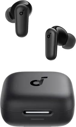 Anker Soundcore R50i NC Earbuds, Strong and Smart Noise Cancelling, Powerful Bass, 45H Playtime, 2-in-1 Case and Phone Stand, IP54, Wireless Earbuds, Bluetooth 5.4, Black | R50i NC