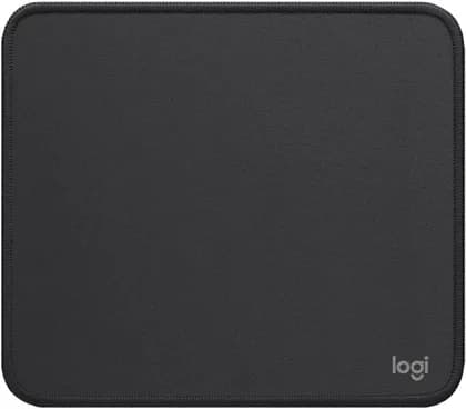 Logitech Mouse Pad Studio Series, Soft Cloth Surface, Spill Resistant Coating, Rubber Anti Slip Base, Anti Fraying Edges, Recycled Polyester, Graphite | 956-000049