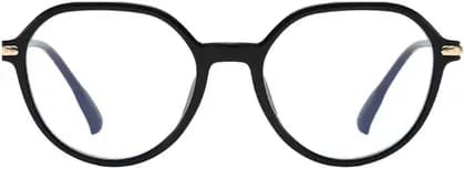 Porodo Oran Anti Blue Light Glasses, Blue Light Blocking, Computer Glasses for Eye Protection, Lightweight Frame, Anti Eye Strain Glasses for Work Gaming Office, Black | PDLFSTLS239BK