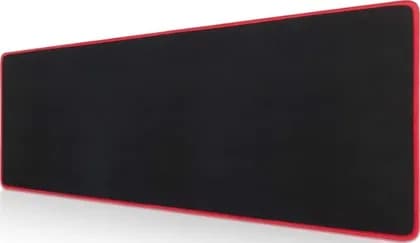 Large Gaming Mouse Pad Extended Mat Non-Slip Desk Pad Rubber Mice Pads Stitched Edges Long Mousepad 23.5x11.6" Red | X001AY8NYX