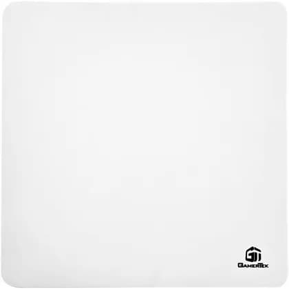 GamerTek Control Mousepad, Medium Size (420 x 420mm), Textured Control Surface, Stable Grip, Premium Build, Thick & Comfortable, White | 616985067688