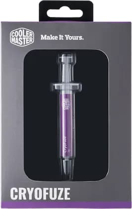 Cooler Master Cryofuze Thermal Cooler, Non-Corrosive Formula, Anhygroscopic ( Non-Moisture Absorbent ), 14 (W/m.K) Thermal Conductivity, 0.7ml Volume, Gray | MGZ-NDSG-N07M-R2