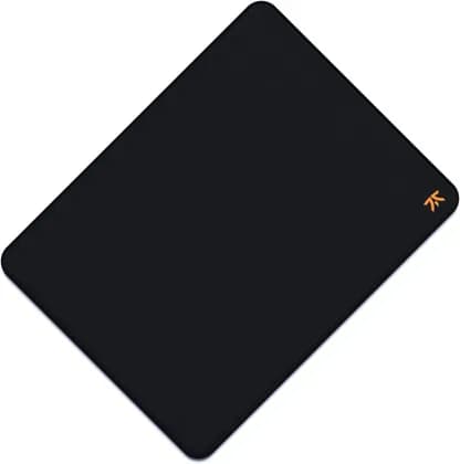 Fnatic Focus 3 Gaming Mousepad, 4mm Thickness, Stitched & Micro-knit Edge, Spill Resistant, Solid Natural Rubber, Rollable, Fast Glide Speed, Smooth Cloth Surface, Black | MP0003-002