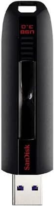 SanDisk 16GB Extreme Flash Drive, USB 3.0 Interface, 190MB/S Transfer Speed, Password Protection, Stylish and Portable Design, High Performance, USB 2.0 Backward Compatible, Black | SDCZ80-016G-G46