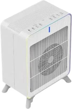 Renon LumiPure AP320 Smart Air Purifier, H13 HEPA 99.97% Filtration, 3-Stage Air Purification, Activated Carbon Filter, RGB Ambient Light, Touch Control, Child Lock & Phone App Control, White | AP320