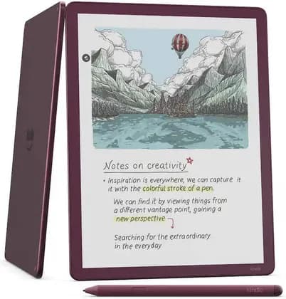 Amazon Kindle Scribe Colorsoft Latest Generation, 11-Inch Color Display eReader with Premium Digital Notebook, 64GB Storage, AI Features, Stylus Pen & Note-Taking Experience, Fig | B0FC1WNVMX