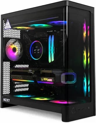 Helix Gaming PC - Intel Core Ultra 9 285K 24 Cores 24 Threads, AMD Radeon RX 9070 XT 16GB, 32GB DDR5 RAM 6000MHz, 1TB SSD Gen4, 850W 80 Plus Gold PSU, 360mm Liquid Cooler, Wi-Fi + BT