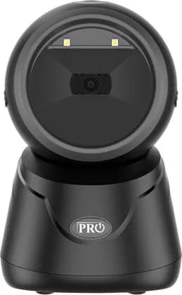Pro1 PR780 1D/2D Desktop Barcode Scanner, Rotatable Base, Extra-Wide Scan Angle & Long Scan Line, Extended Reading Range, USB & RS-232 Interfaces, Black | PR780