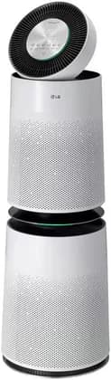 LG PuriCare Air Purifier 100m 360° HEPA Filtration, Smart Air Cleaner, White | AS10GDWH0