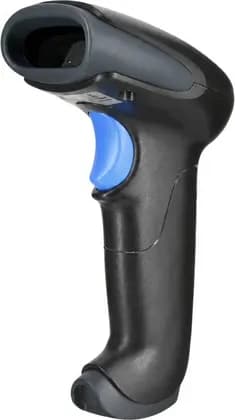 AL BASEET Wireless Barcode Scanner S012Y with WiFi Dongle, Auto Scan Stand & USB Cable, 1D/2D QR Code Reader for POS Retail Warehouse Tablet iPhone iPad Android iOS, PC, POS, Black | BAS-012Y