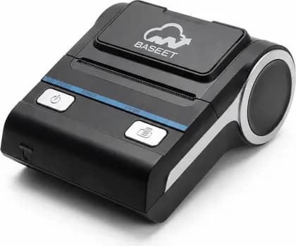 AL BASEET BAS-374 80x80mm High-Speed USB Thermal Receipt POS Printer for Retail, Sharp Print Quality, Restaurants & Supermarkets, Black | BAS-374