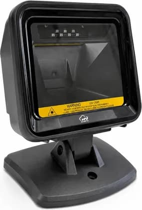 AL BASEET BAS-7000Z Hands-Free 1D Barcode Scanner with Adjustable Stand, USB POS Scanner for Retail & Pharmacies, Black | BAS-7000Z