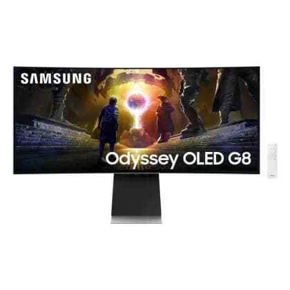 Samsung Odyssey G8 34" UWQHD OLED Curved Gaming Monitor